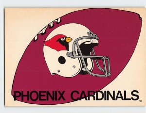 Postcard Phoenix Cardinals, of the National Football League