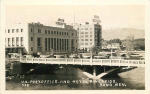 Hotel Riverside Reno Nevada 1930s US Post Office RPPC Photo Postcard 11867
