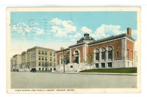 ME - Bangor. High School & Public Library