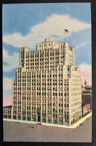 Vintage Postcard 1950 Telephone Building Headquarters, Denver, Colorado CO