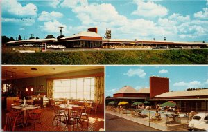 Parkway Manor Motel Jessup MD Baltimore-Washington Expressway 1970 Postcard H15