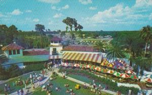 Florida Cypress Gardens Beaautiful Terrace 1963