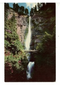 OR - Columbia River Hwy. Multnomah Falls   (Union Oil-76 card)