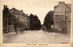 CPA MILITAIRE Mailly le Camp-Entrée du Camp (317194)