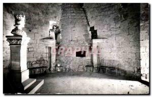 Postcard Old Dourdan Ground Floor Dungeon Chimney Stele Saint Louis