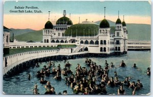 Postcard - Saltair Pavilion, Great Salt Lake - Magna, Utah