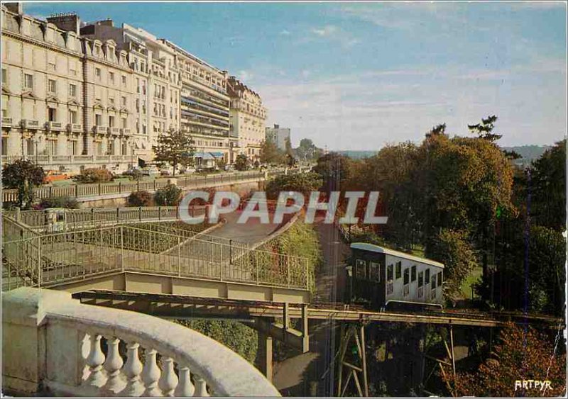 Modern Postcard The Pyrenee the funicular and the boulevard of the Pyrenees F...