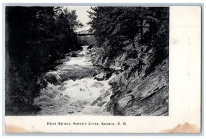 c1905 High Bridge Smith's River Bristol NH RW Musgrove Unposted Postcard 