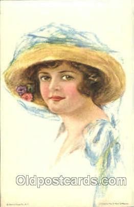 Artist Pearle Fidler LeMunyan Postcard Post Card American Girl  No 78 Artist ...