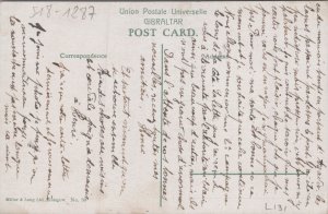 Gibraltar Rosia Bay Vintage Postcard C318