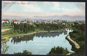 California ~ Hollenbeck Park LOS ANGELES 1900s - Divided Back Vintage