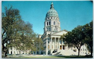 Postcard - The Kansas State Capitol - Topeka, Kansas