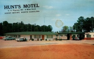 Hunt's Motel,Rocky Mount,NC BIN