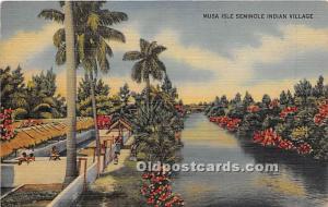 MUSA Isle Seminole Indian Village Seminole Indian Trading Post, Miami, Florid...