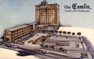 The Camlin Hotel & Cabanas - Seattle, Washington WA Postcard