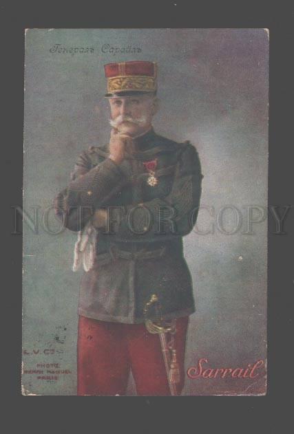 079133 FRANCE General Sarrail Vintage Photo Henri Manuel PC