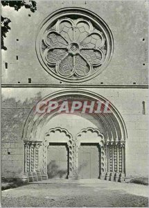 Postcard Modern Montreal (Yonne) church twelfth S Portal