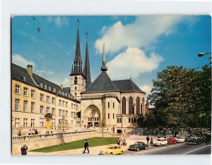 Postcard La Cathédrale, Luxembourg City, Luxembourg