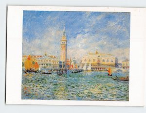 Postcard The Doge's Palace By Auguste Renoir, Venice, Italy