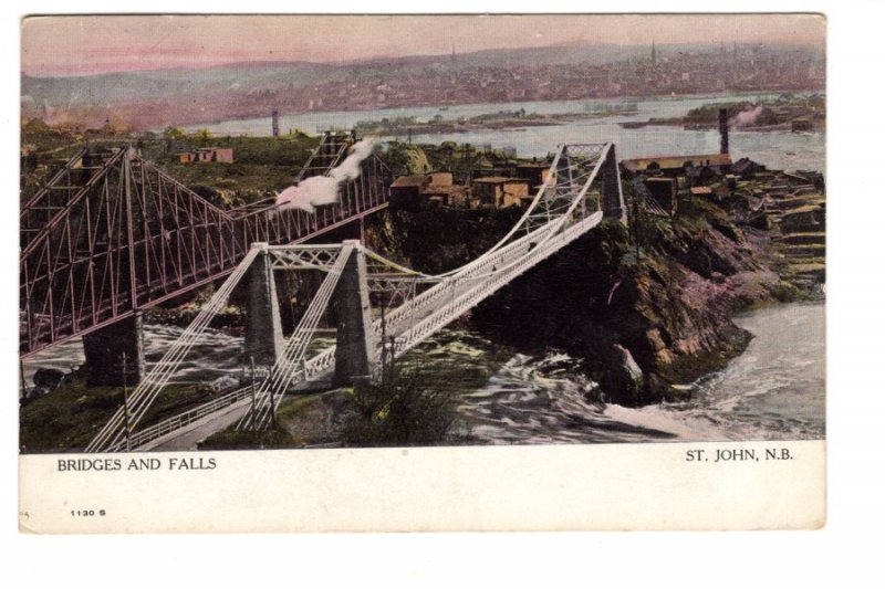 Bridges Falls, St John New Brunswick Warwick, Used  in New Hampshire