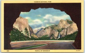 M-9702 Yosemite National Park Portal of Grandeur California