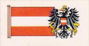 Brooke Bond Tea Trade Card Flags &  Emblems No 33 Austria