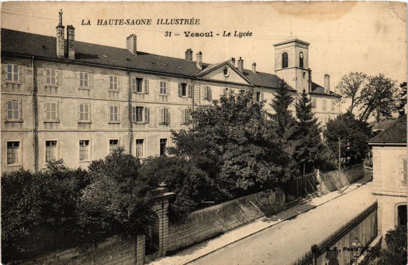 CPA La Haute-SAONE illustrée - VESOUL - Le Lycée (452284)