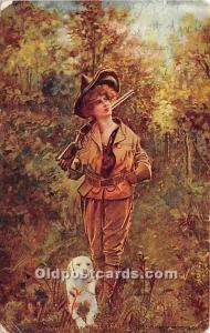 On the Trail Hunting 1906 