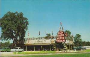 Postcard Jim McCorvey's World Famous Old South Barbq Ranch Miami FL Vintage Card