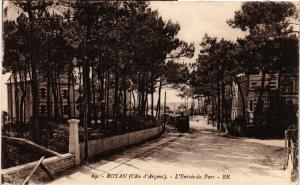 CPA ROYAN - L'Entrée du Parc (480834)