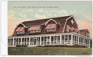 PONTIAC, Michigan, 1900-1910´s; Automobile Club House