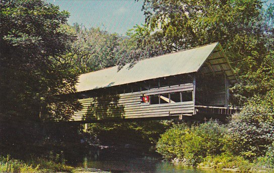 Bump Covered Bridge Campton New Hamshire