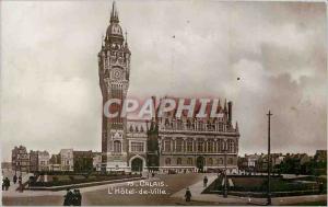 Old Postcard Calais Hotel de Ville