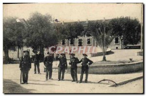 Old Postcard Militaria Alpine Hunters