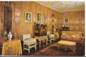 Leicestershire Postcard - The Brown Parlour, Quenby Hall - Leicester - Ref 8287A