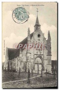 Old Postcard Cosne surroundings Church of St. Pere