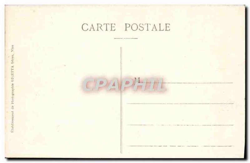 Old Postcard Monaco Prince's Palace and Dog Tete