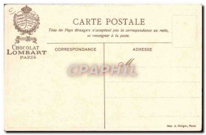 Old Postcard Ours Blanc Chocolat Lombart Hunting