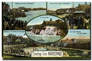 Old Postcard Greetings from Morecambe