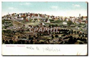 Israel - Bethlehem - Bethlehem - Panorama Old Postcard