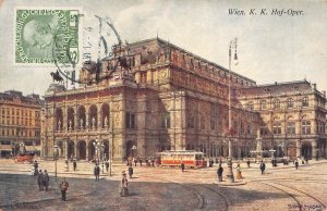 WIEN VIENNA AUSTRIA~K K HOF-OPERA~1912 POSTCARD