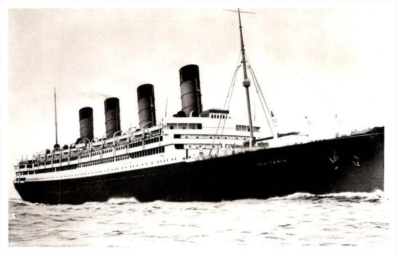 3538   S.S. Aquitina  Photo Card