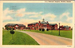 Postcard HOSPITAL SCENE Wichita Kansas KS AM6058