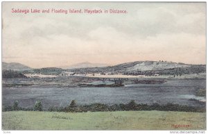 Sadawga Lake and Floating Island, Haystack In Distance, Vermont, 1900-1910s