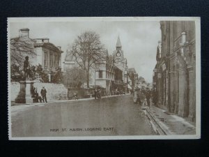 Scotland NAIRN High Street Looking East c1940's Postcard by ETW Dennis & Sons