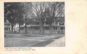 Park View Hotel Belchertown Massachusetts 1905c postcard