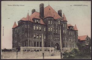 Walnut Hills High School.Cincinnati,OH Postcard