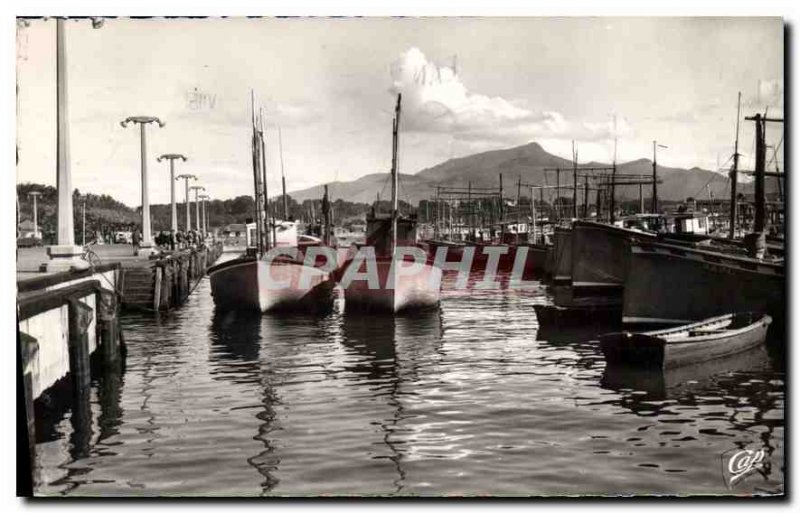 Modern Postcard Saint Jean de Luz View towards Rhune Charter