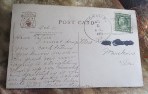 Loring Park, Minneapolis MN, antique V.O. Hammon Post Card