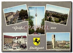 Modern Postcard Grube aus Stuttgart